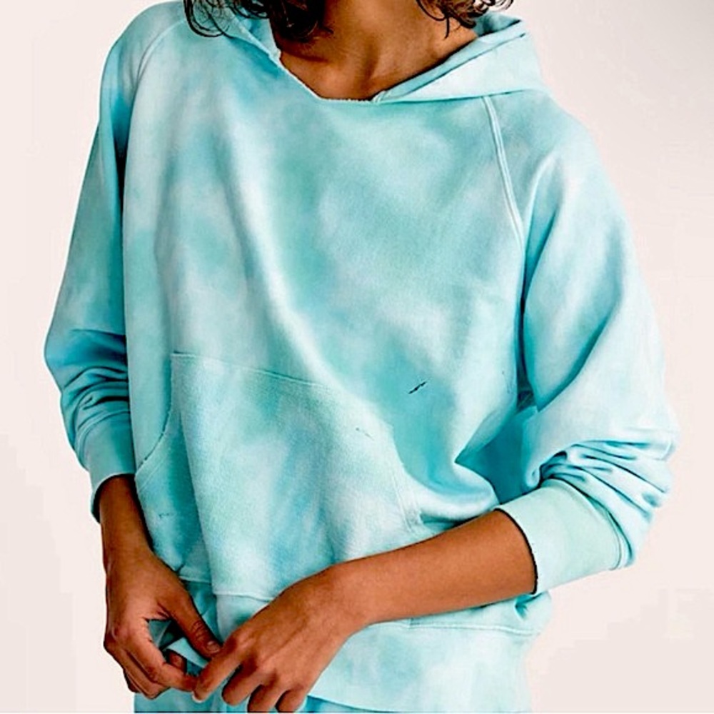 LoveShackFancy 100% Cotton Tie-Dye Sweatshirt, NEW